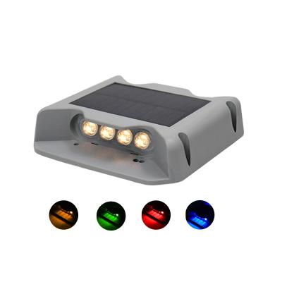 China Stronger Nails ETENDA 2 IN 1 ABS 4 Colors Led Solar Powered Waterproof Outdoor LED Stage Light for sale