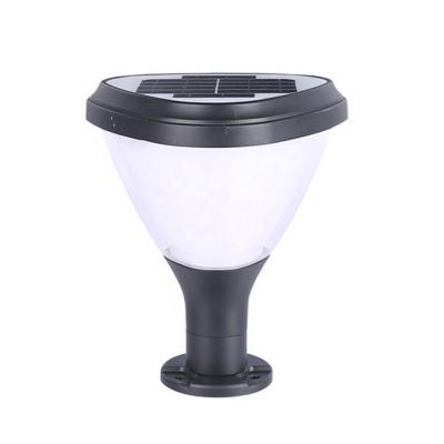 China Morden Solar Lawn Lights Led ABS 3500k-6500k Outdoor Solar Pillar Lights for sale