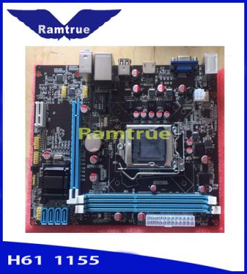 China Best High Quality Desktop 1155 Top Selling Performance Mainboard H61 LGA Socket DDR3 Motherboard Socket 1155 for sale