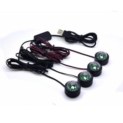 China Party& TD-A10 Car Interior Decoration USB Starry Sky Car Interior Decoration Voice Activated LED Atmosphere Lights Party Atmosphere Lights for sale