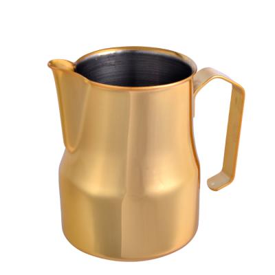 China Stainless Steel Milk Cup 350/550ml Sustainable British American Europe And Japan Milk Jug for sale