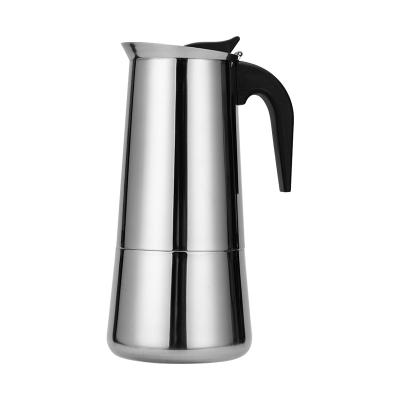 China Sustainable Hot Selling Good Quality Stainless Steel Stove Cup Moka Pot Espresso Coffee Maker for sale