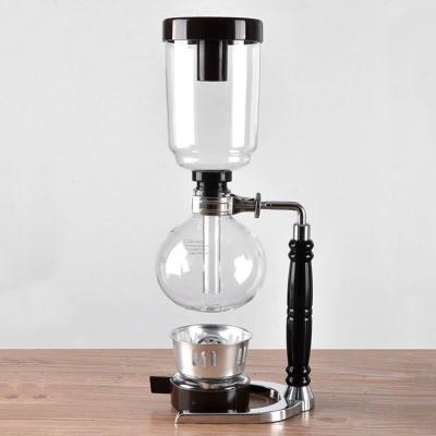 China Viable Portable Glass Stainless Steel Nespresso Espresso Cup Drip Vacuum Siphon Coffee Maker Machine for sale