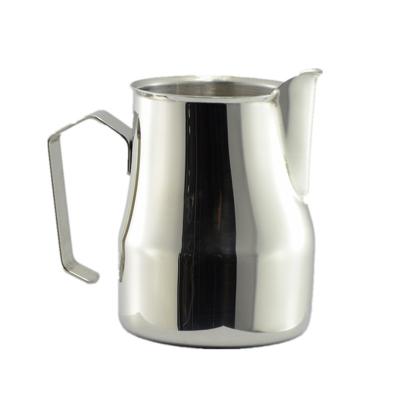 China Viable Thicken Professional Coffee Latte Stainless Steel Milk Frothing Pitcher Water Jug for sale