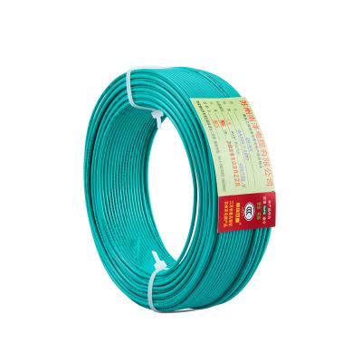 China Construction Factory Direct Sales HUASHUO Bv 1.5 2.5 4 6 10mm pvc cable wire Electrical Wire For House Wiring for sale