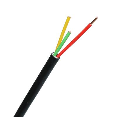 China Construction H05VV-F H03VV-F 1.5mm 2.5mm 4mm 6mm round flexible electric multi core 3 core wire RVV cable for sale