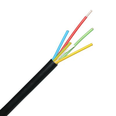 China Construction Europe VDE standard H03VVH2-F H03VV-F H05VV-F H05V-K H07V-K H05RN-F H07RN-F H05S-K silicone rubber cable electric power cable for sale