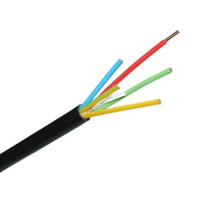 China Construction European standard cable H03VV-F/H05VV-F 2, 3, 4, 5 core power cable for signal control of automatic equipment for sale