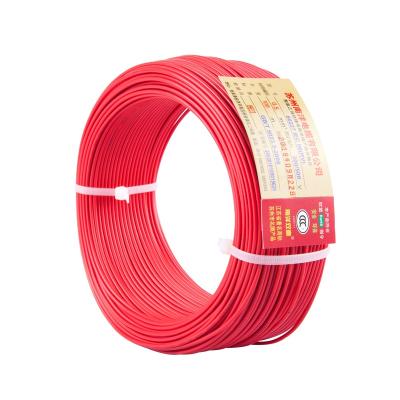 China Construction Copper Core Single Core Multi-strand Flexible Wire RV 0.5/.75/1/2.5 Flexible Wire PVC Solid Pvc Insulated Cable Huayuan RV 1.5mm for sale