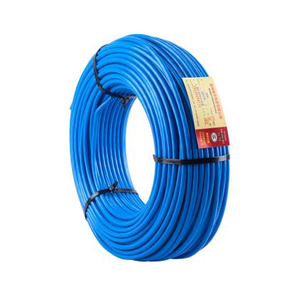 China Construction 4mm 6mm 10mm 16mm 25mm Single Core Copper Pvc House Bv Bvr Wiring Electrical Cable And Wire Building Wire for sale