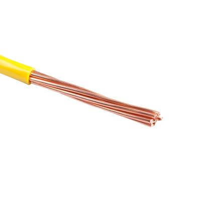 China Construction BV 25mm2 electrical power single cable solid copper electrical building wire 2.5mm2 4mm2 6mm2 10mm2 16mm2 1*25mm2 for sale