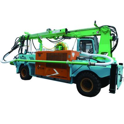 China Building Material Shops GHP30G-IVB Mobile Wet Shotcrete Machine Concrete Spraying Truck for sale