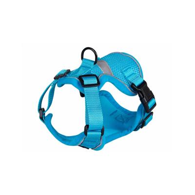 China Reflective High Quality Custom Made Comfortable Cat Harness And Pet Leash In Solid Color for sale