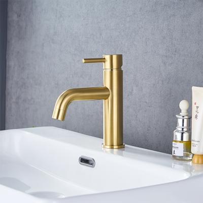 China Metered Modern Designed Basin Faucets Australia stansard Gold Filigree Basin Faucet for sale