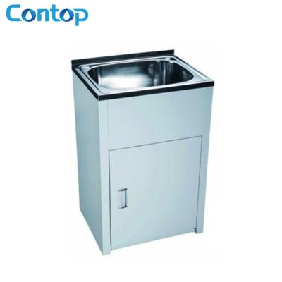 China Standard Cloth Australia Laundry Wash Tub With Stainless Steel Sink for sale