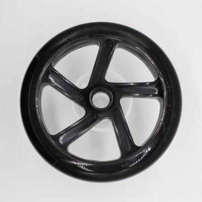 China Durable Factory Custom Wheel Eco-friendly Scooter Wheel Solid Tire 200mm Balance Scooter Motor Wheel for sale