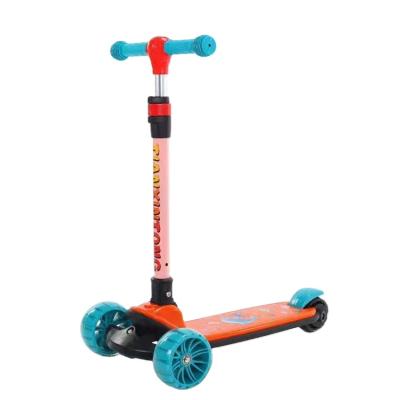 China Height Adjustable Children's Handlebar Skateboard With Lights, Kids Tricycle for sale