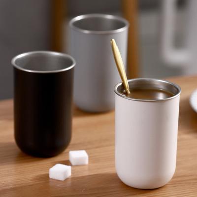 China Viable Nordic Solhui Stainless Steel Coffee Cup Gargle Cup For Home And Office for sale