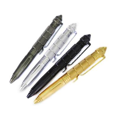 China Aluminum Alloy Solhui Factory Customized Self Defense Aluminum Alloy EDC Pen Women Personal Military Tactical Pen for sale