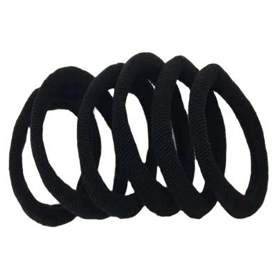 China European and American style women's black towel ring headband for sale