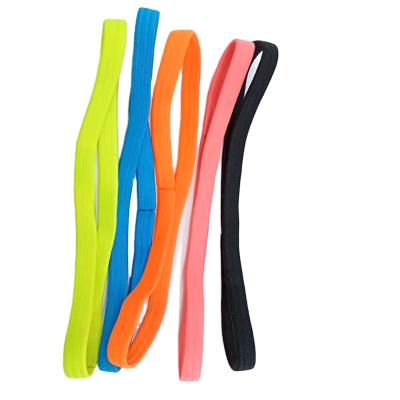 China European and American wholesale hot sale sports style bright color hair band for sale