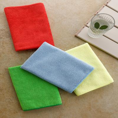 China Sustainable Wholesale Microfiber Towel Manufacturer Kitchen 80% Polyester 40*40 Microfiber Towel Fabric for sale