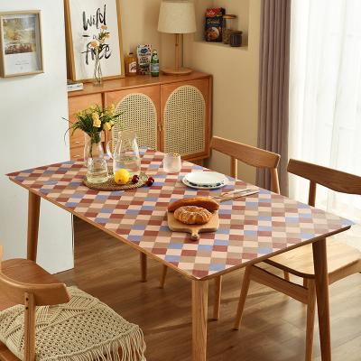 China Vintage Waterproof Thanksgiving Thick Wipeable Waterproof Table Clothes 60 x 84 for sale