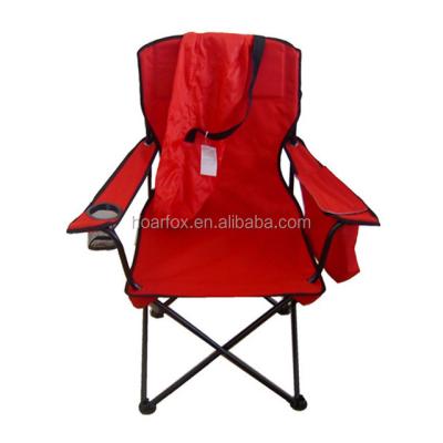 China Modern portable high quality folding chair with cooler bag for outdoor for sale