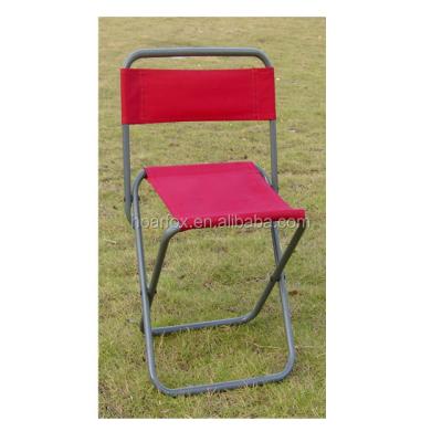 China Modern outdoor lightweight folding chair with steel tube frame for sale