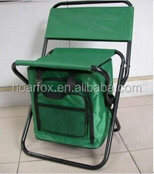 China Food Front Pocket Picnic Chair With Backrest , High Quality Picnic Cooler Bag for sale