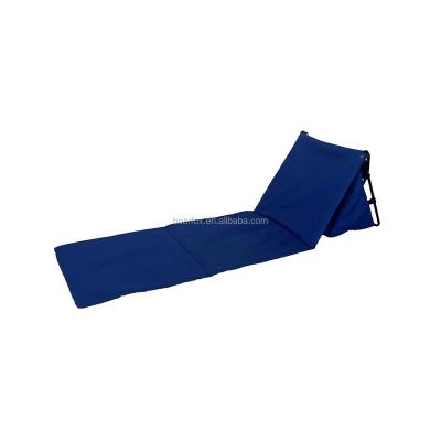 China Blue Beach Mat Camping Beach Mat With Backrest for sale