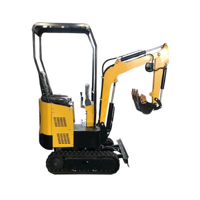 China Building material shops china factory supply excavator 1000kg 1 ton mini excavators small digger with CE EPA for sale bagger prices for sale