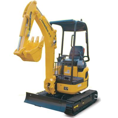 China Hotels Mini Hydraulic Crawler Excavators Diggers Excavator 1 Ton 1.2 Ton 1.6 Ton Price Garden Use for sale