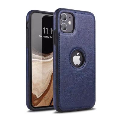 China Shockproof High Quality Hollow Logo PU Leather Phone Case Stitching Amazon Hot Sale Business Design Phone Case For IPHONE 12 13 PRO MAX LG for sale