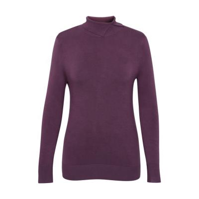 China Anti-wrinkle mud neck high sweaters slim cheap simple sweater women's sweaters for sale