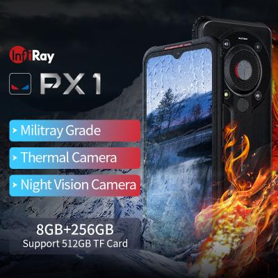 China Dual SIM Card EU Version 5G Night Vision Camera 8GB+256GB 5500mAh Battery InfiRay PX1 USA 6.53 Inch Android 11 Rugged Phone for sale