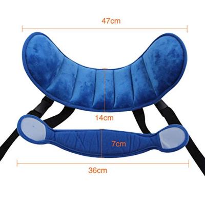 China Safety Viable Baby Head Support Car Seat Straps Covers Toddler Car Seat Adjustable Baby Head Support Strap for sale