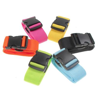 China High quality PP/Nylon/Polyester webbing luggage strap, Baggage nylon suitcase belt, Custom nylon strap for sale