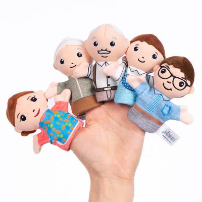 China Family Games Eco-friendly Material Baby Toys Interactive Baby Toy Finger Puppets Customizable for sale