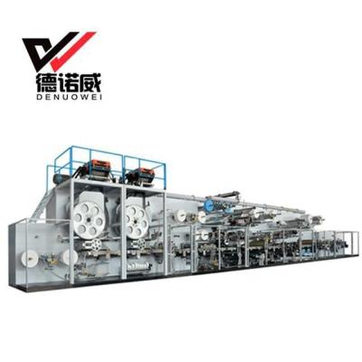 China CE Adult Diaper Production Line Full Servo Adult Diaper Machine Professional After-sales Service for sale