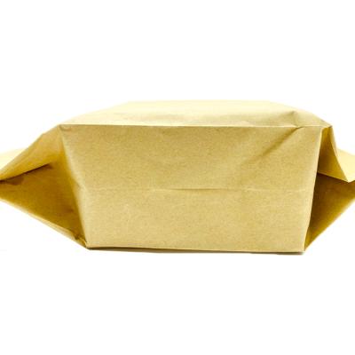 China 100% Biodegradable Biodegradable Kraft Paper Medium Sealing Bag for sale