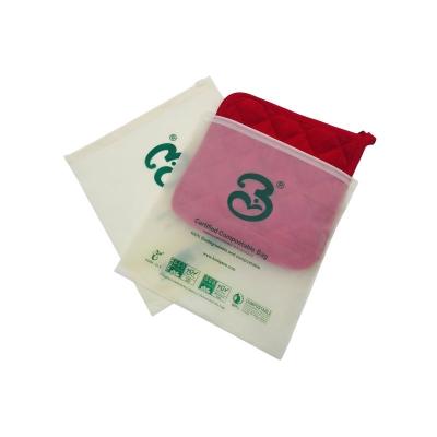 China Toy Free Sample Packaging Sustainable Logo Low MOQ Custom Biodegradable Zip Lock Bags for sale