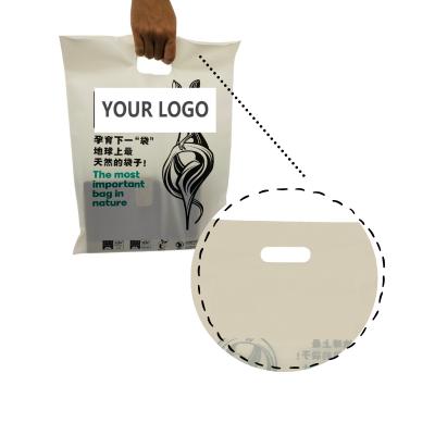 China BIODEGRADABLE Tough Biodegradable Bags Biolegeen Compostable Handle Bags Shopping for sale