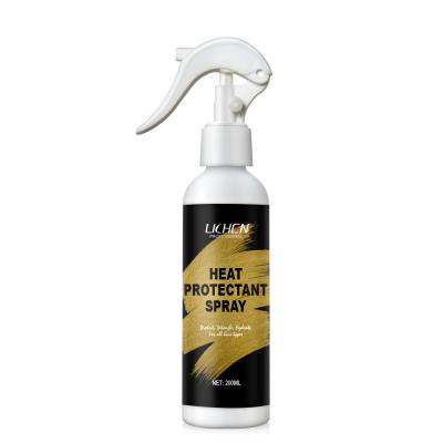 China Private label organic heat protectant leave in spray detangl iron heat protectant spray for private hair for sale