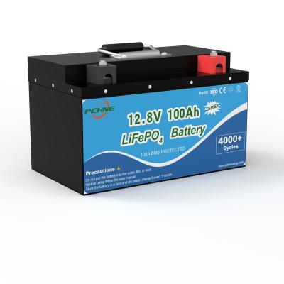 China RTS high capacity lifepo4 12v 100ah deep cycle LiFePO4 customize rechargeable battery 100Ah for sale