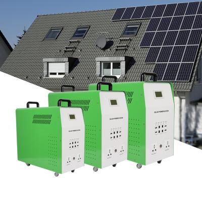 China Type C energy storage batteries deep cycle pack 1500w lifepo4 battery generators references 1000 watt system 220v solar generator set for sale