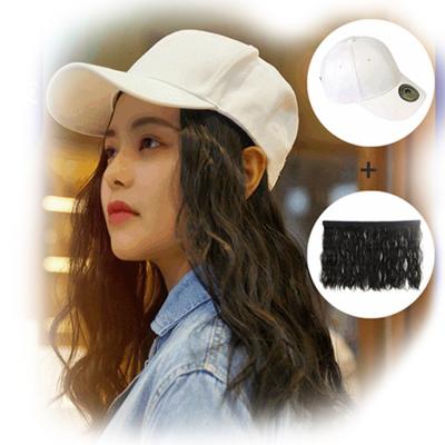 China Other Women Water Wave Nice Hair 30cm Convenient Detachable Short Cap Wig Cap Wig for sale