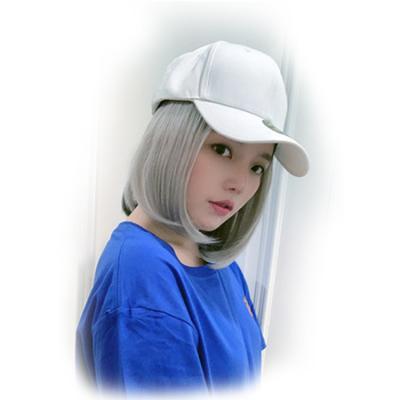 China Other Nice Simulate Nature Bob Hair Cap Can Be Used Alone Synthetic Hair Wigs Quality Distinct Wigs for sale