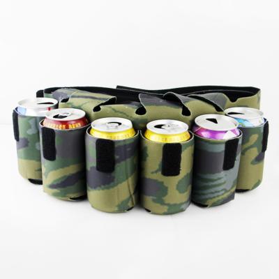 China Waterproof Custom 3 in 1 Beer Can Cooler, Sparkle Slim 6 Can Cooler, 12oz and 16oz Cooler Can for sale