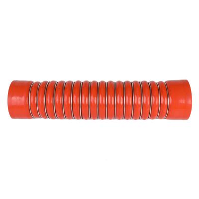 China Heat Resistant Extruded Reinforced Flexible Silicone Hose Bump Silicone Tube for sale